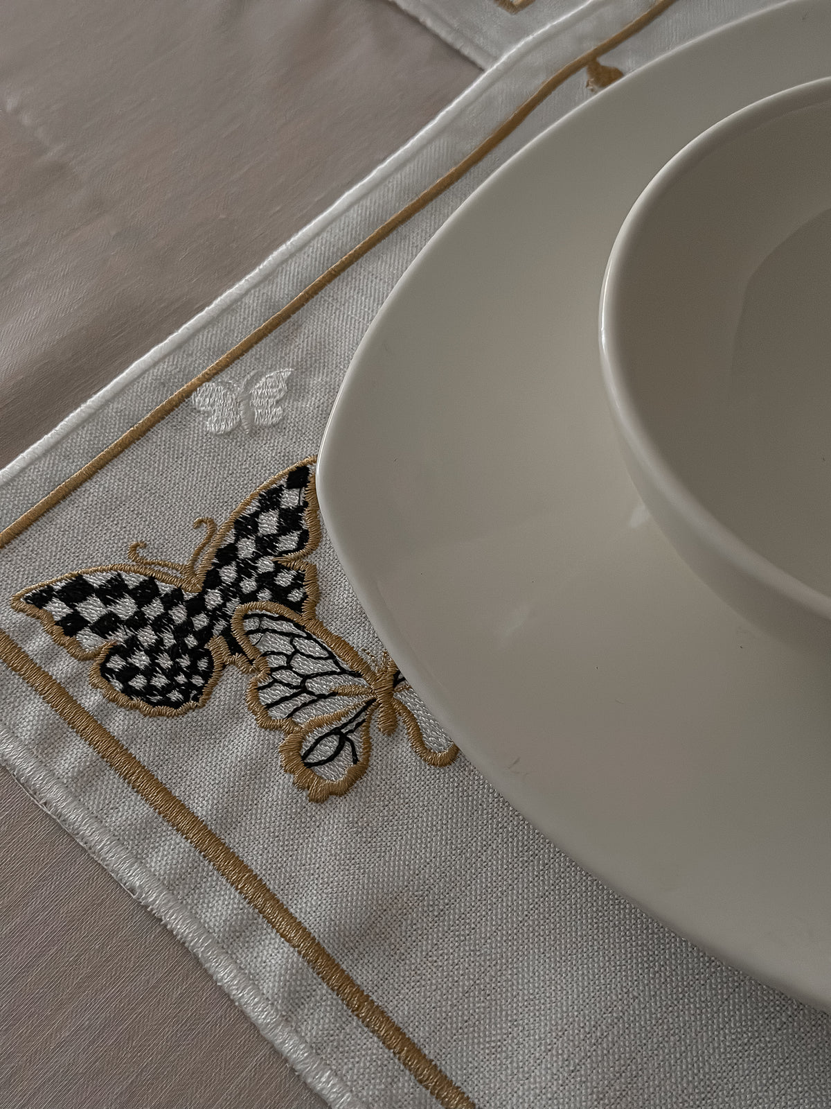 A table set of butteflies to impress .