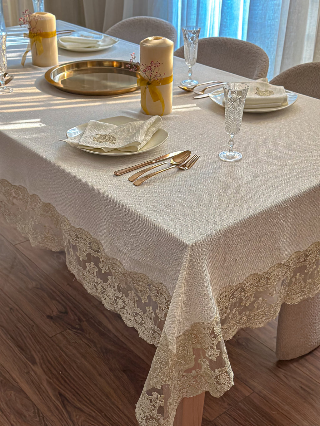 Premium linen table cloth