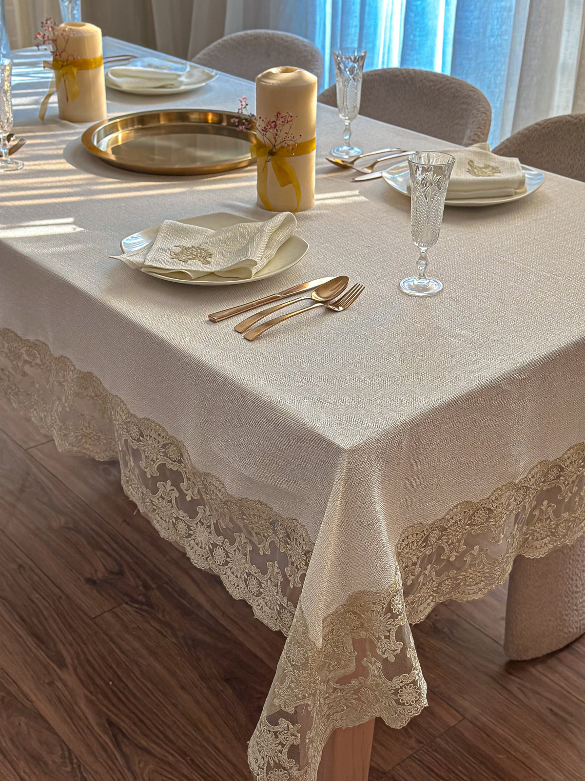 Premium linen table cloth