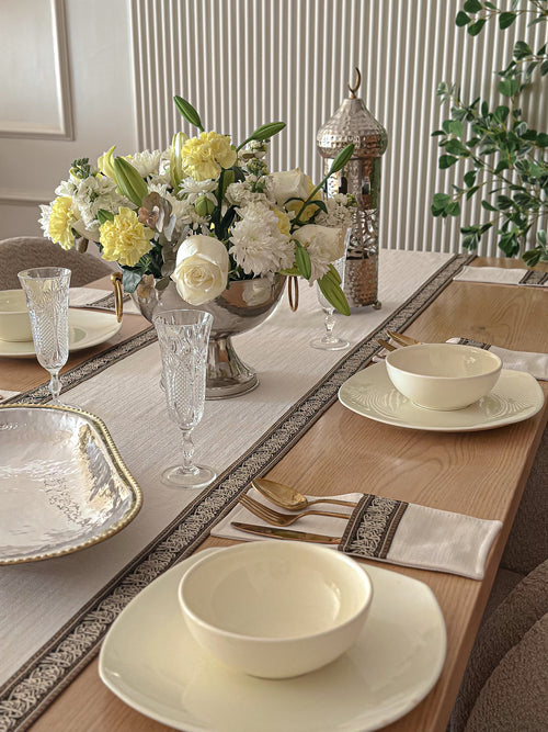 Calligraphy dinning sets