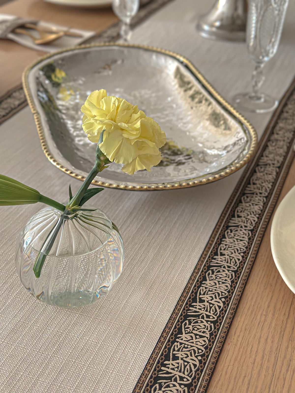 Calligraphy dinning sets